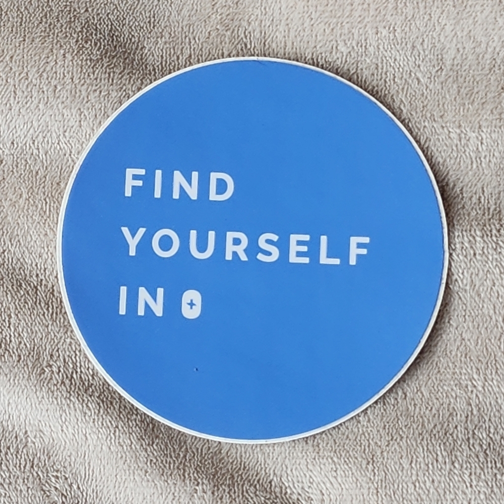 FIGS Sticker - Find Yourself In